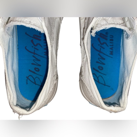 Blowfish Malibu Aztek Women’s Skate Sneakers in White in Size 9M - Picture 4 of 6